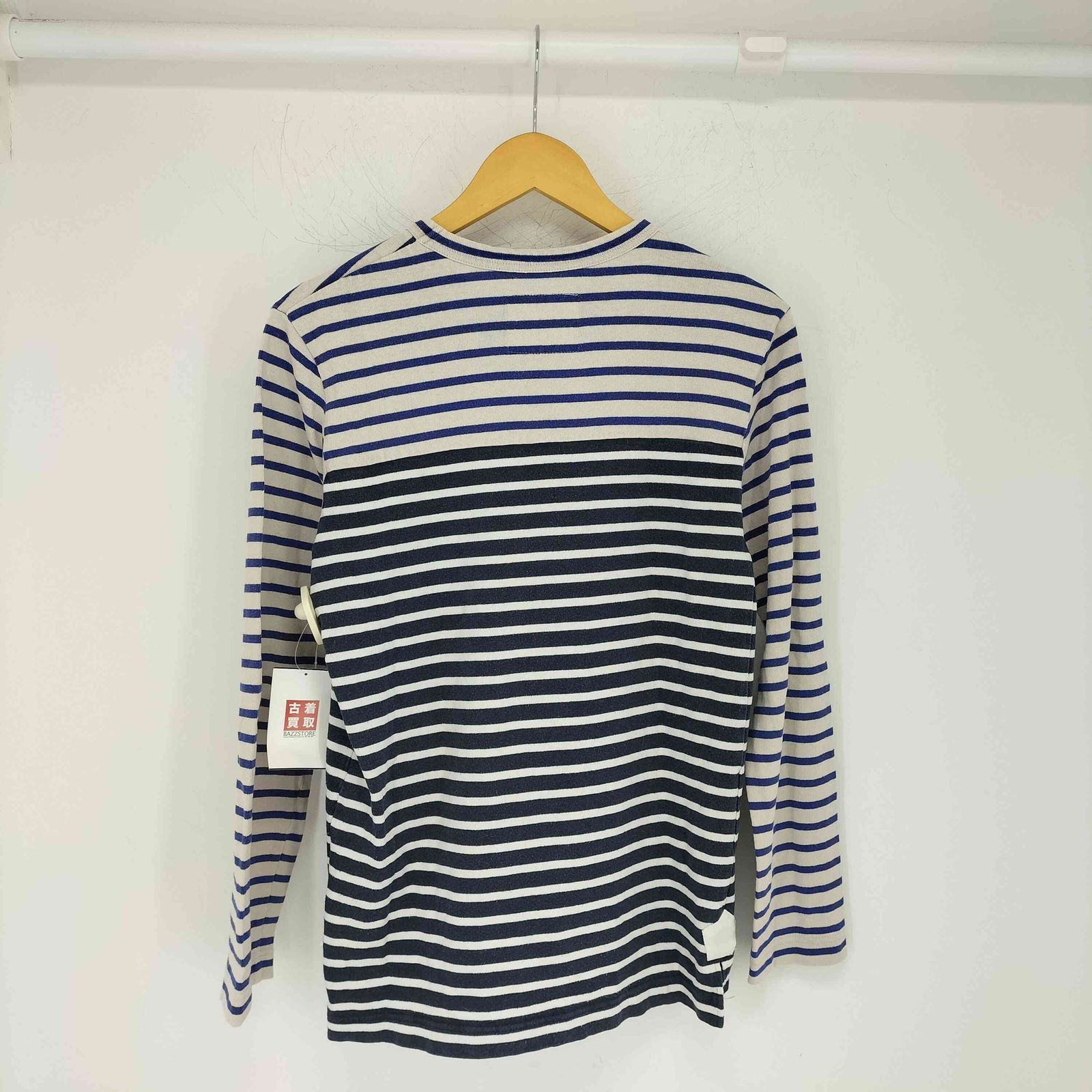 古着 sacai サカイ ボーダー ポケット ロンT Tシャツ 2025年最新】sacai 柄・デザイン：ボーダー メンズ Tシャツの