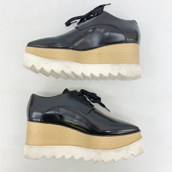 Stella McCartney ステラマッカートニー シューズ スニーカー ローファー ELYSE エリス レディース サイズ36 1|2 ブラック 靴 IL16869