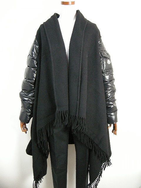 専用　美品　モンクレール ダウンジャケット フリンジ　ストール　コート MONCLER（フリンジ ・ ダウンジャケット）のフリマアイテム一覧