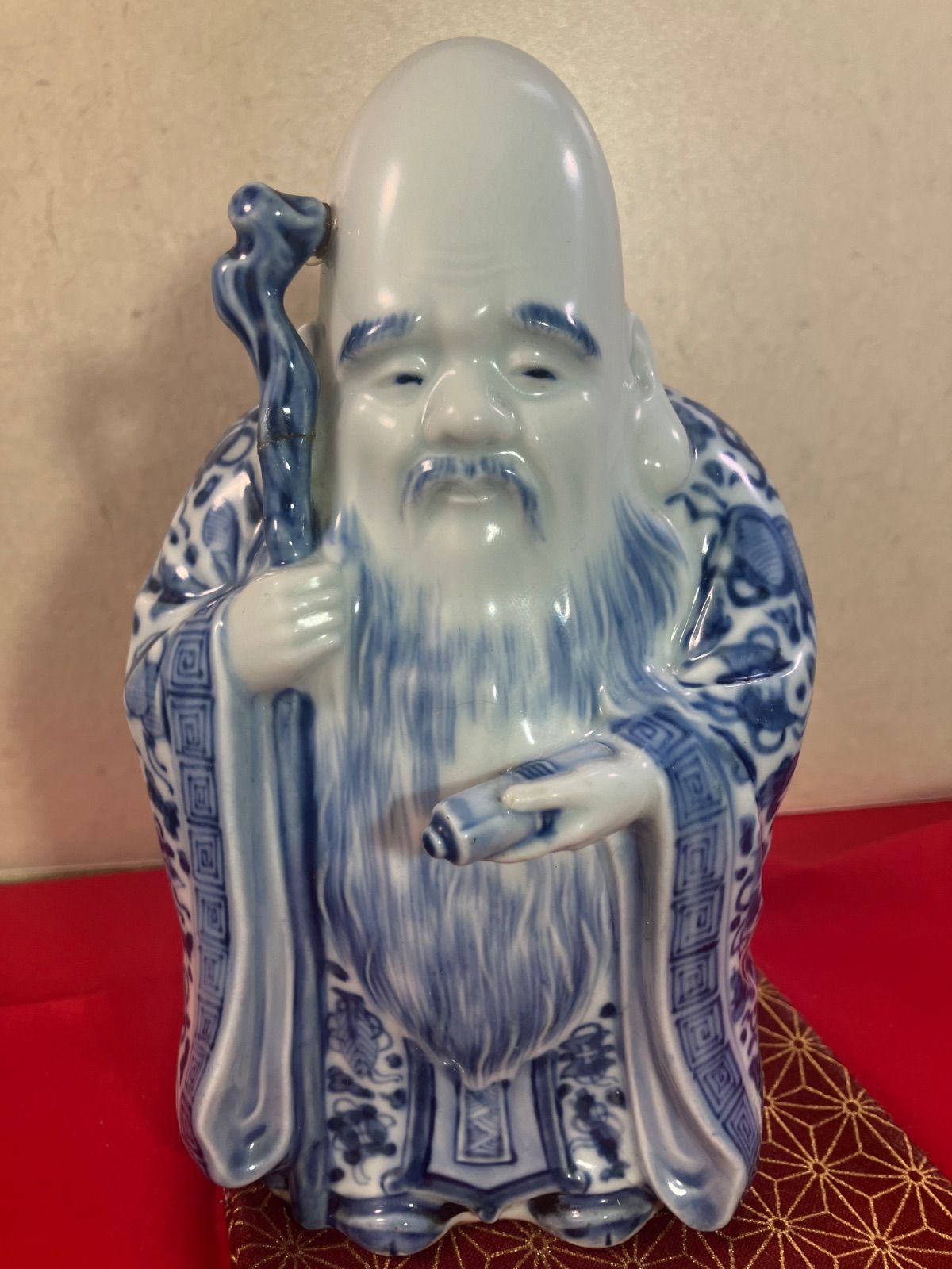 福緑寿置物九谷焼 福緑寿置物九谷焼