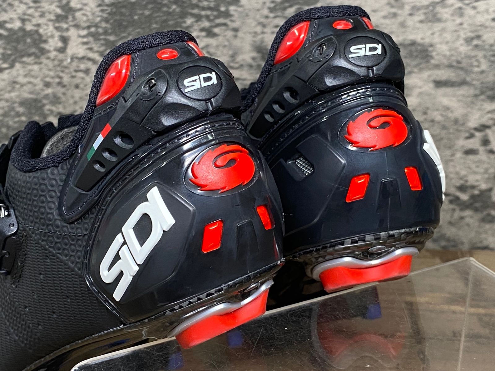SIDI 自転車シューズ 黒・赤 SIDI（シディ）MTB EAGLE 7 送料無料