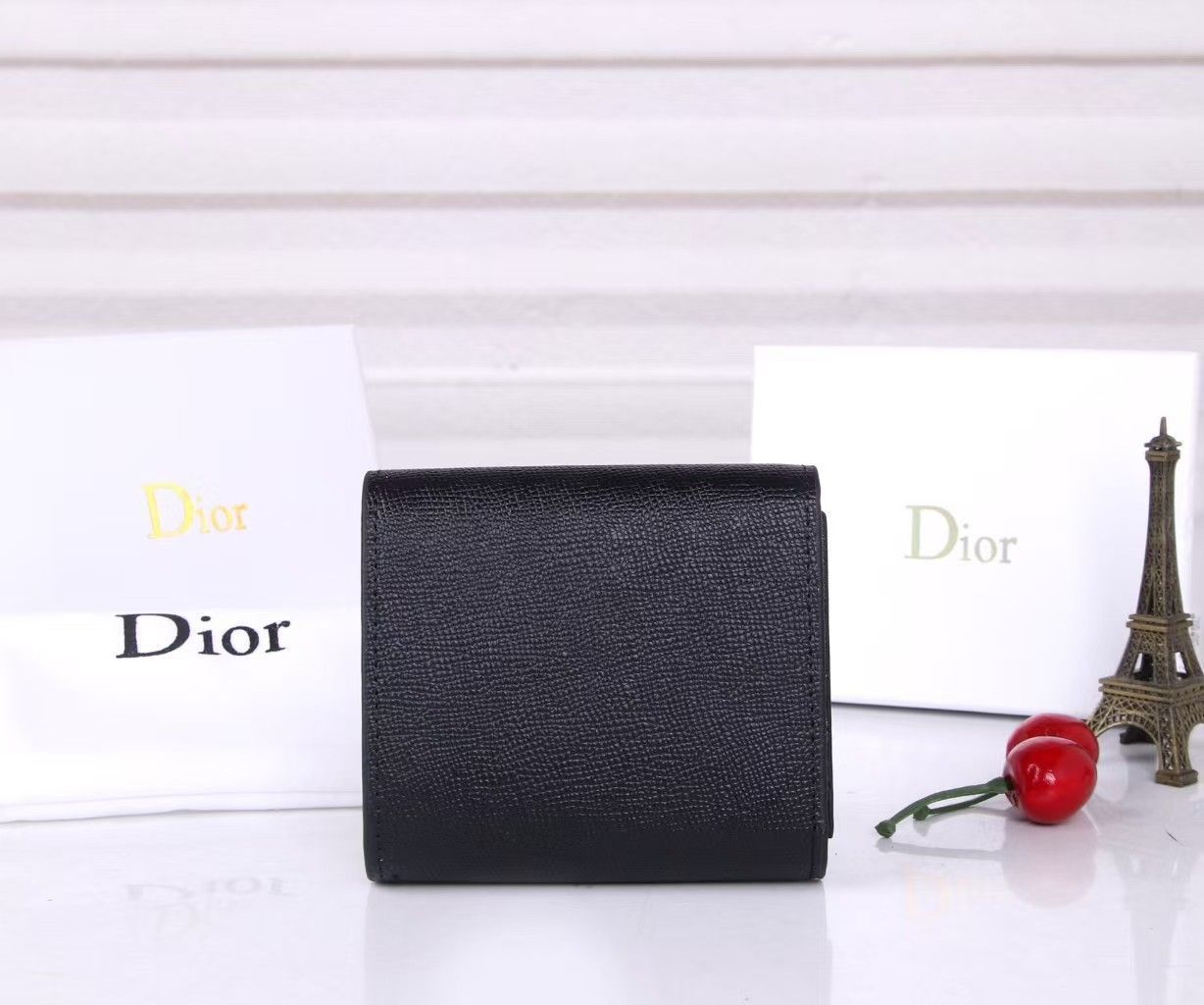 未使用 : DIOR 財布 クリスチャンディオールサドルウォレット コンパクトウォレット