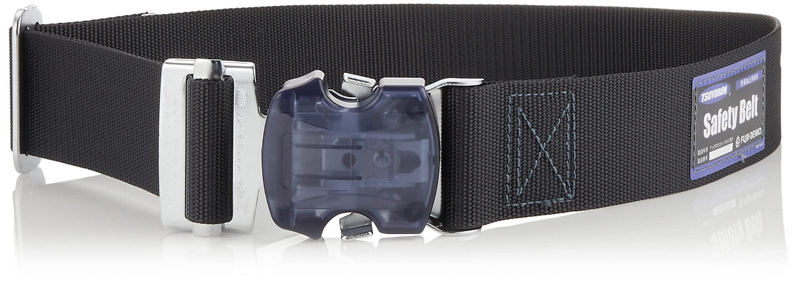 【在庫セール】ツヨロン TSUYORON 安全帯 胴ベルト型 胴ベルト型 胴ベルト 墜落制止用器具 日本製 着脱が容易なワンタッチバックル TUB-SOTN-BLK-M 黒 ブラック 1200mm ベルト長さ Mサイズ 胴ベルト