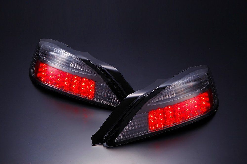 180SX 中期 スモークテール D-MAX 180sx テールランプ 紅白スモーク