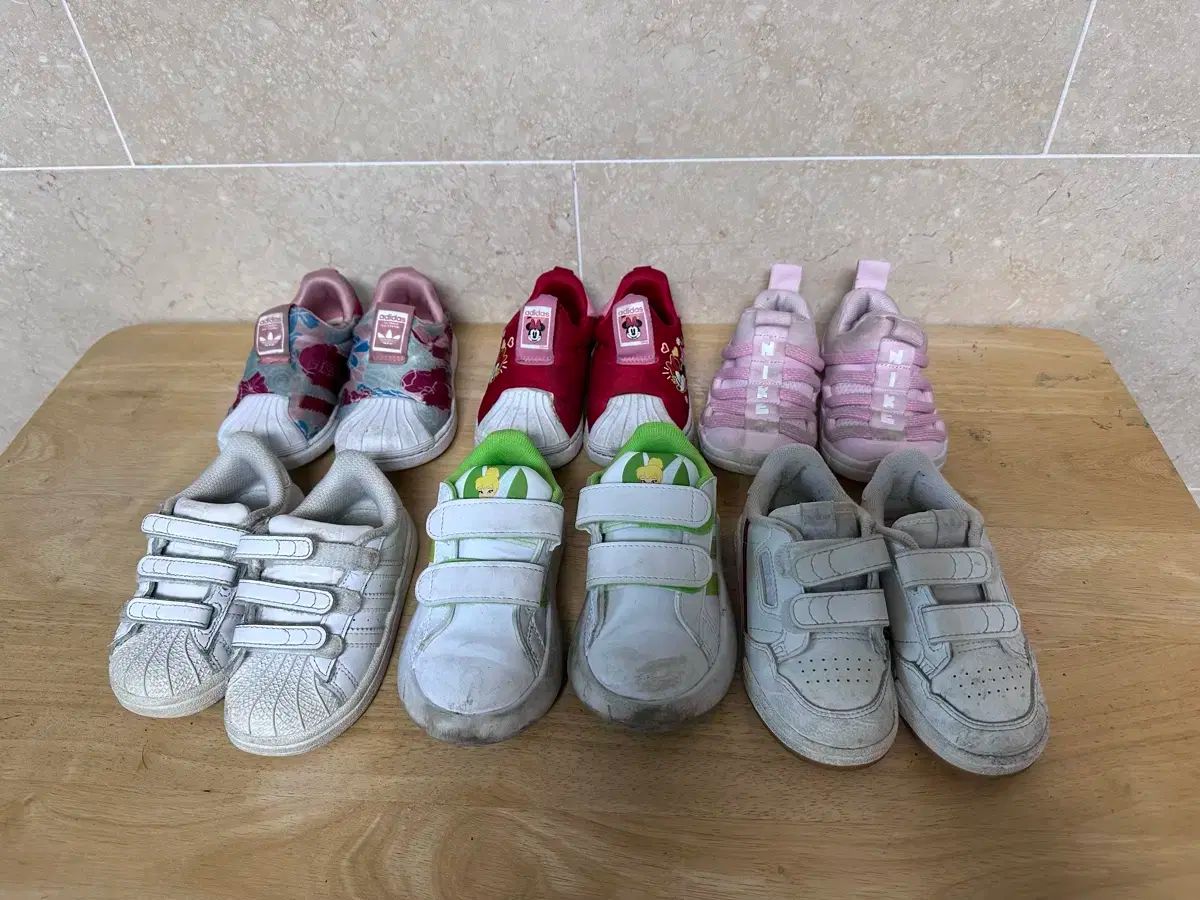 NIKE ナイキ adidas アディダス 130 サイズ 6 ペア