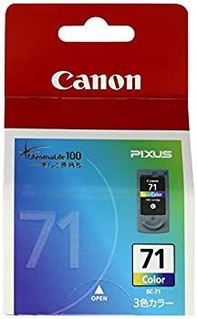 中古】「未使用品」Canon 純正インクカートリッジ BC-71 3色カラー BC