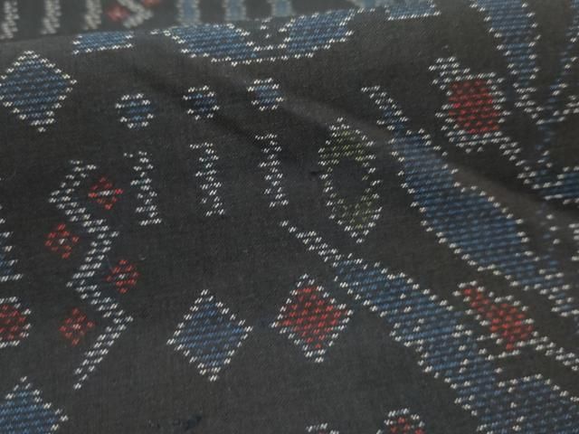 平和屋着物＃本場大島紬 羽織 枝花文 正絹 逸品 未使用 CAAV5820id