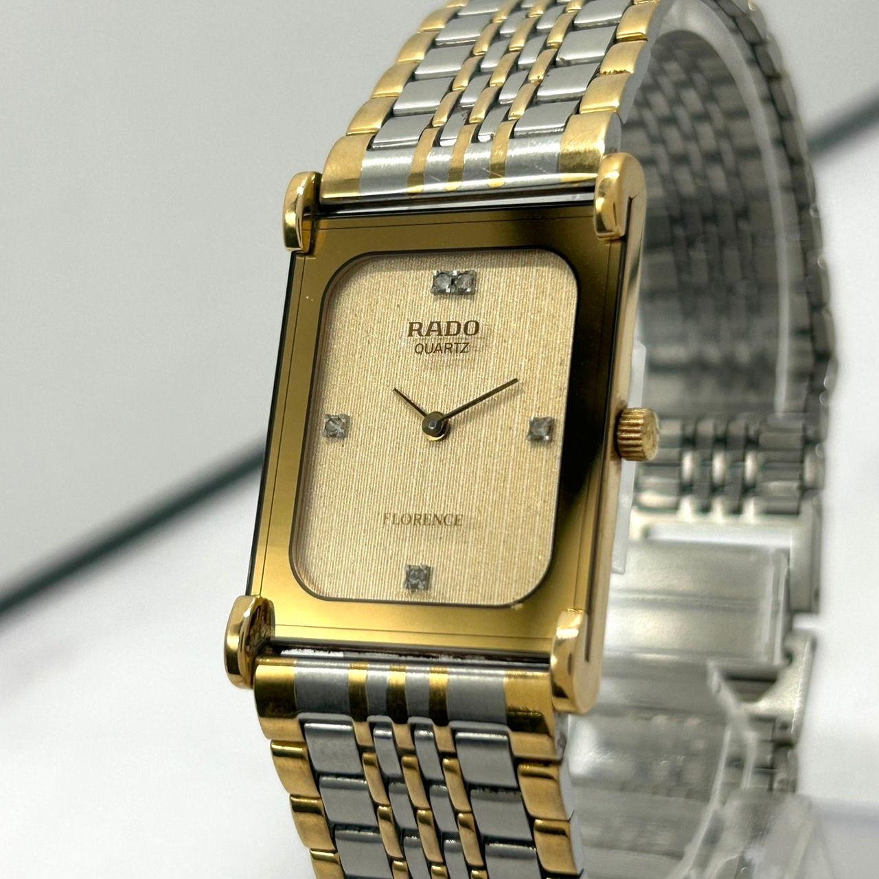 RADO DIASTAR レディース腕時計 クォーツ シルバーカラー 稼働 RADO