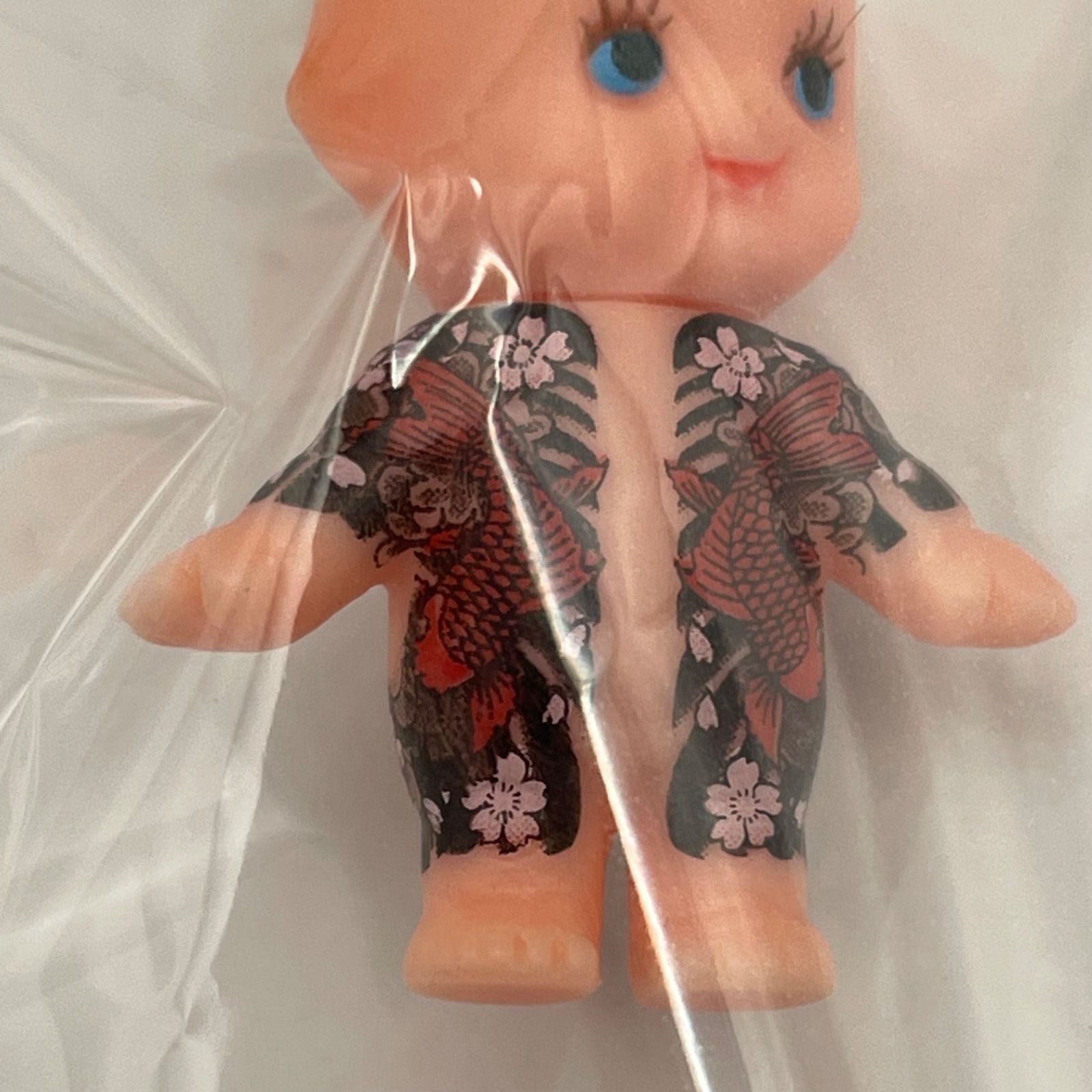 新品 大江戸桜 刺青キューピー タトゥー ストラップ MS-M0089