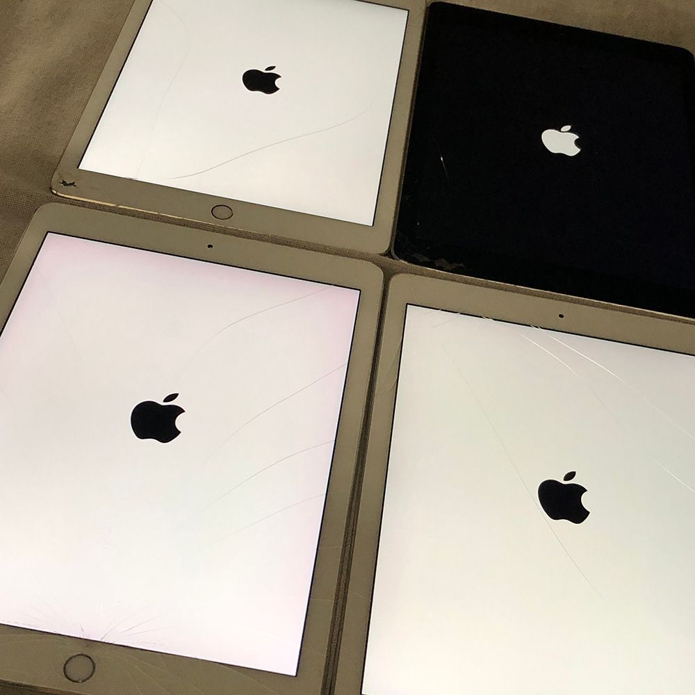 ◇ジャンク品・本体のみ◇【4点セット・SIMロック解除済】Apple iPad