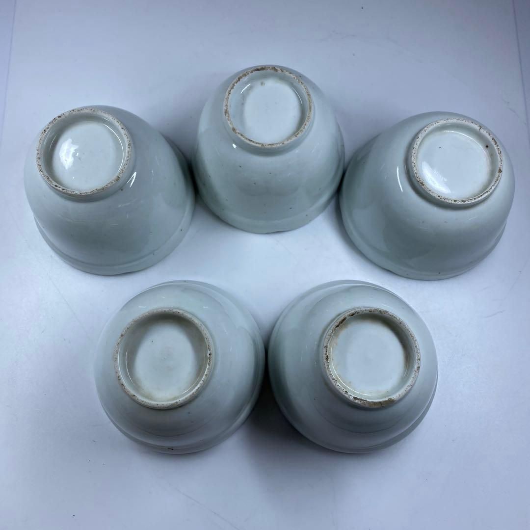 古伊万里　染付蕎麦猪口5客　口径約10㎝　東Y6-1115③ 古伊万里 染付蕎麦猪口5客 口径約10㎝ 東Y6-1115③ - メルカリ
