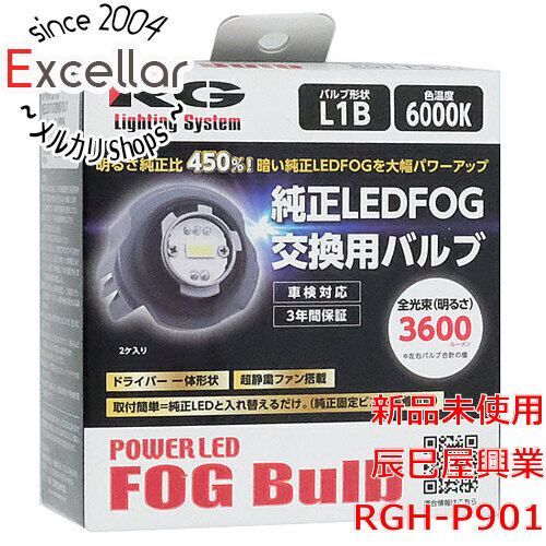 bn 2 辰巳屋興業 LEDフォグ交換用バルブ 車検対応 6000K 3600lm L1B 2個入り RGH-P901