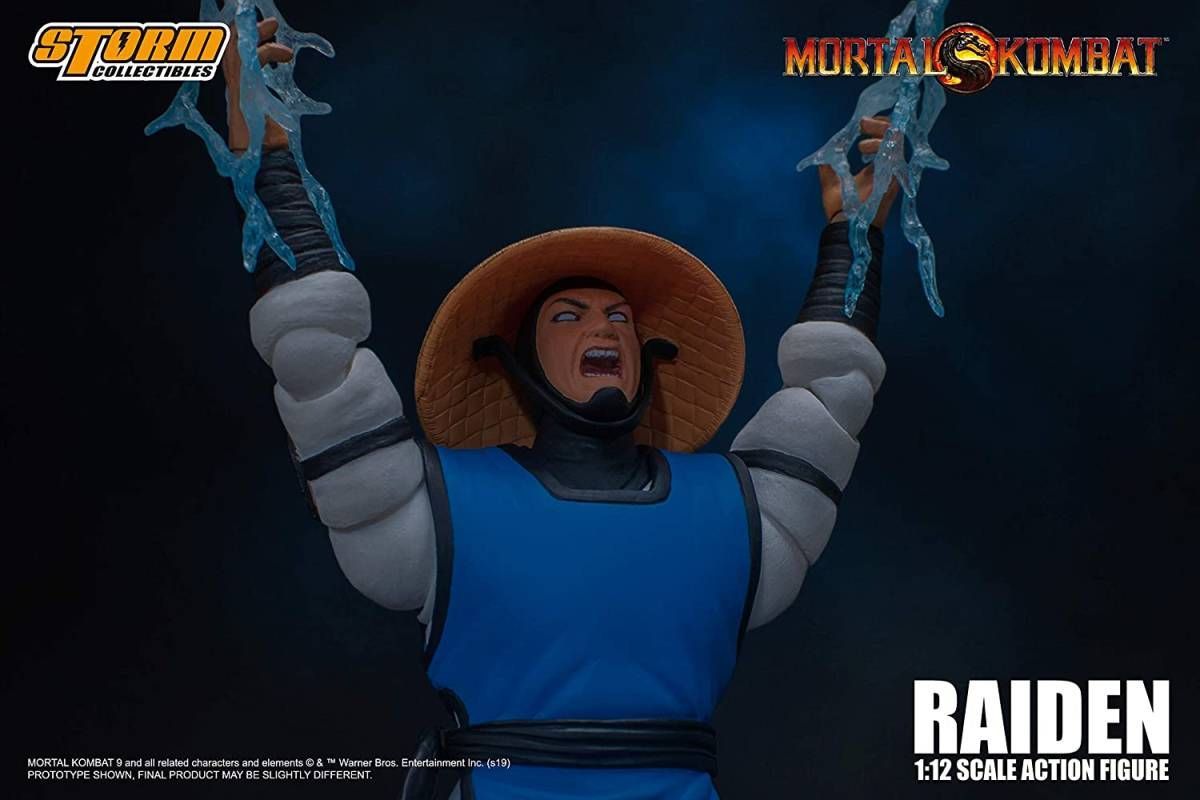 新品未開封 Storm Collectibles モータルコンバットMortal Kombat Raiden 1/12フィギュア(検バンダイ  メディコム メディコス 超像革命