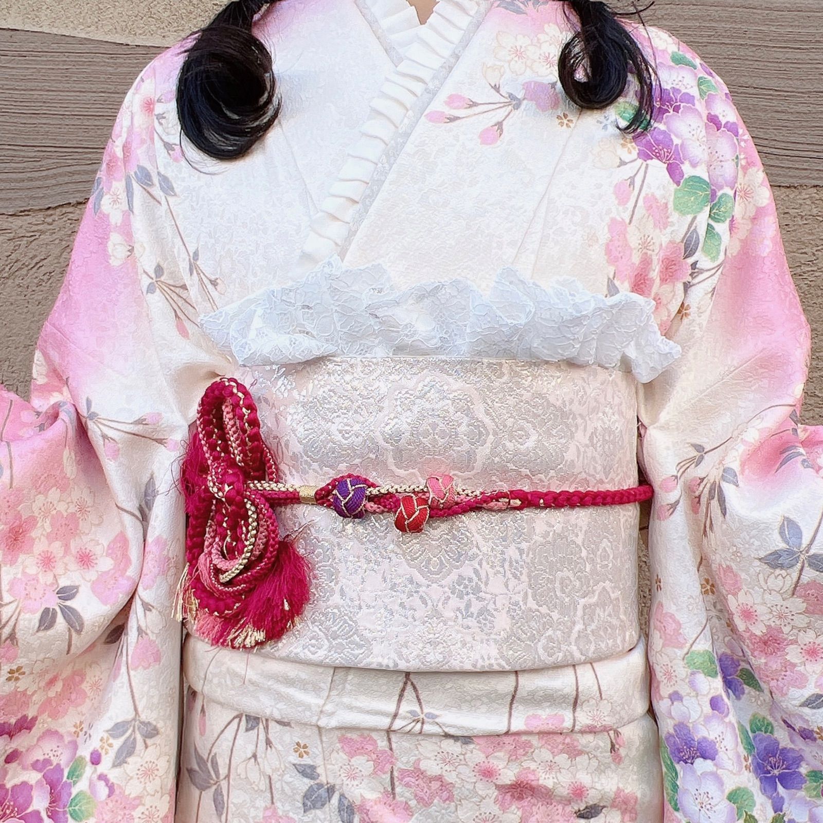 振袖 フルセット 成人式 着物 - メルカリ