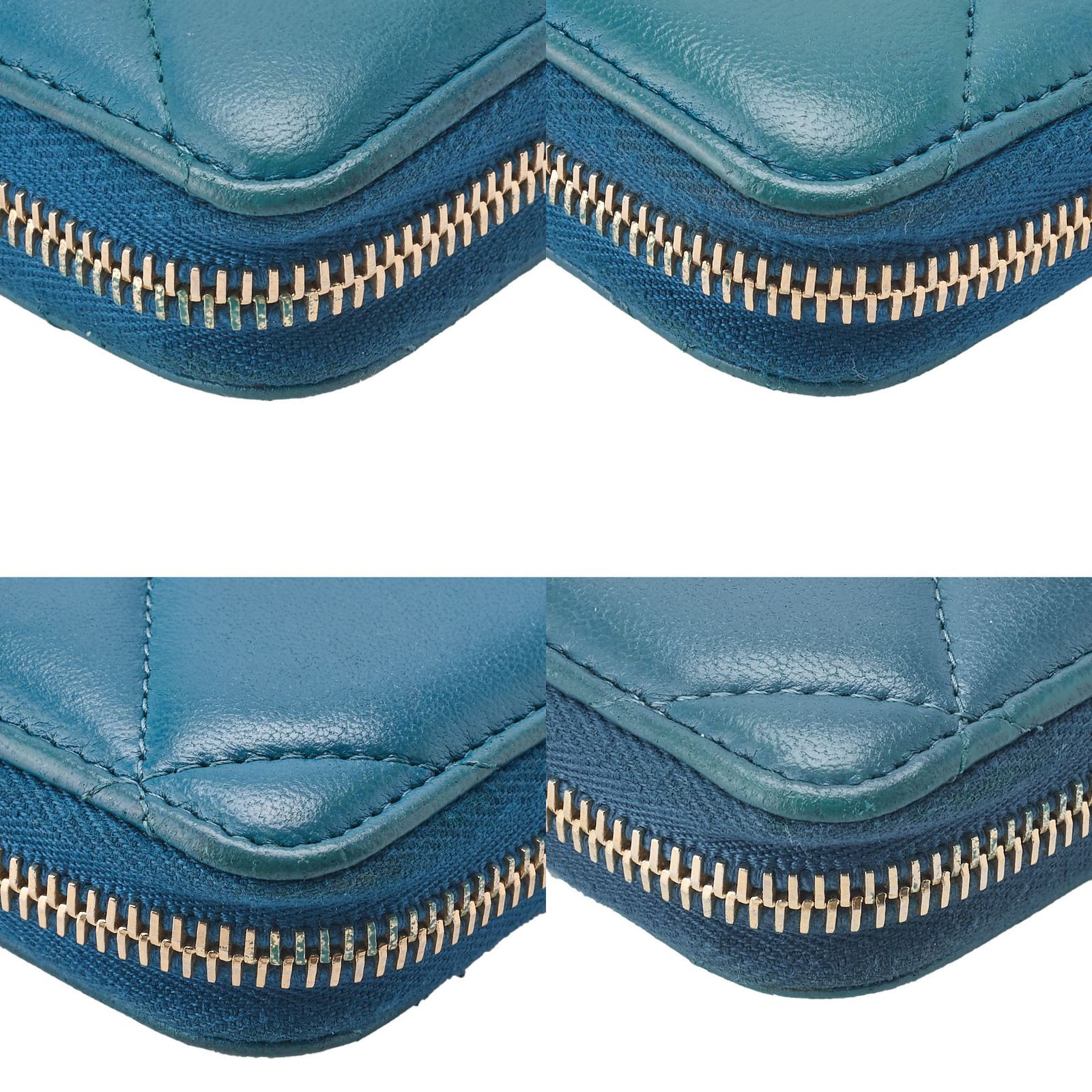 CHANEL シャネル シャネル19 マトラッセ ラウンド長財布 ラムスキン