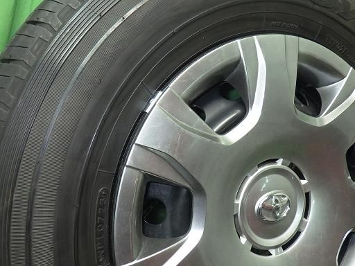 ハイエース純正15インチ アルミホイールセット ハイエース 15インチ 純正アルミホイール 23年製タイヤセット トヨタ