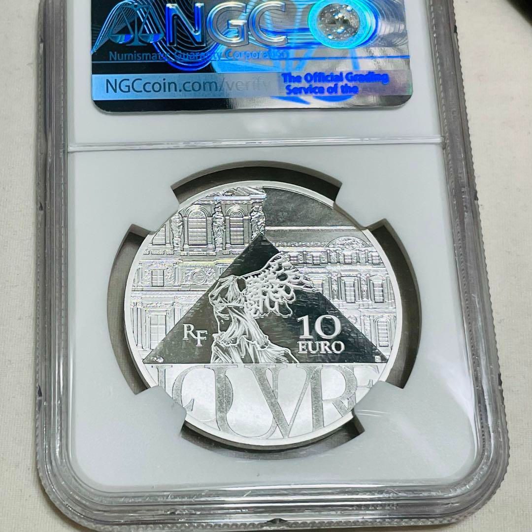 2021 フランス ナポレオン一世の戴冠式 10ユーロ銀貨 PF70 UCAM ...