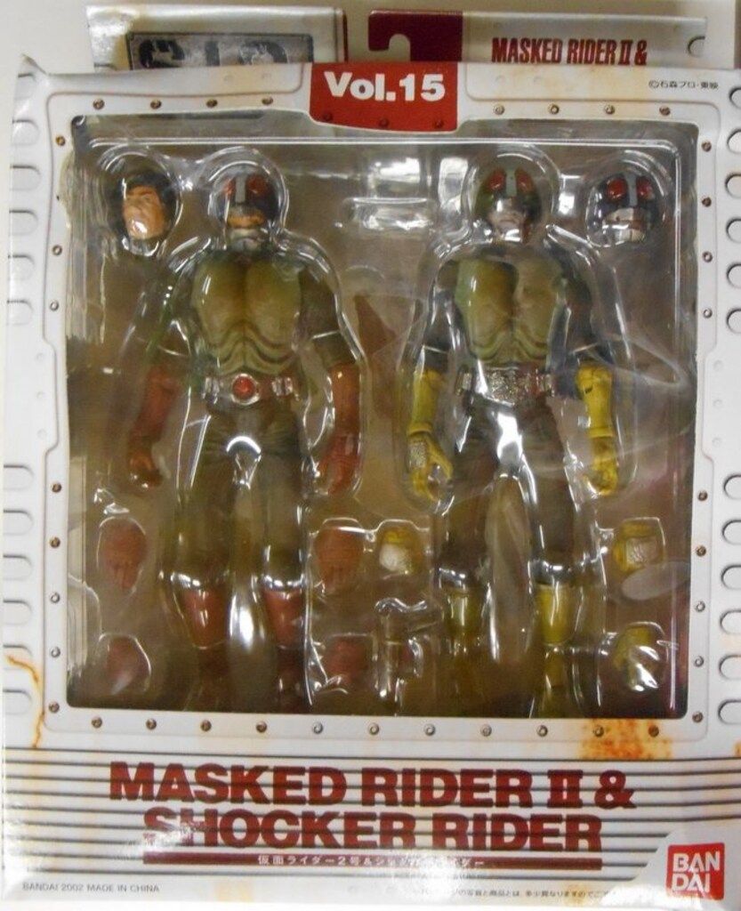 BANDAI - S.I.C. VOL.15 仮面ライダー2号&amp;ショッカーライダー 完成品 可動フィギュア バンダイ S.I.C. Vol.15 仮面ライダー2号&ショッカーライダー (完成品