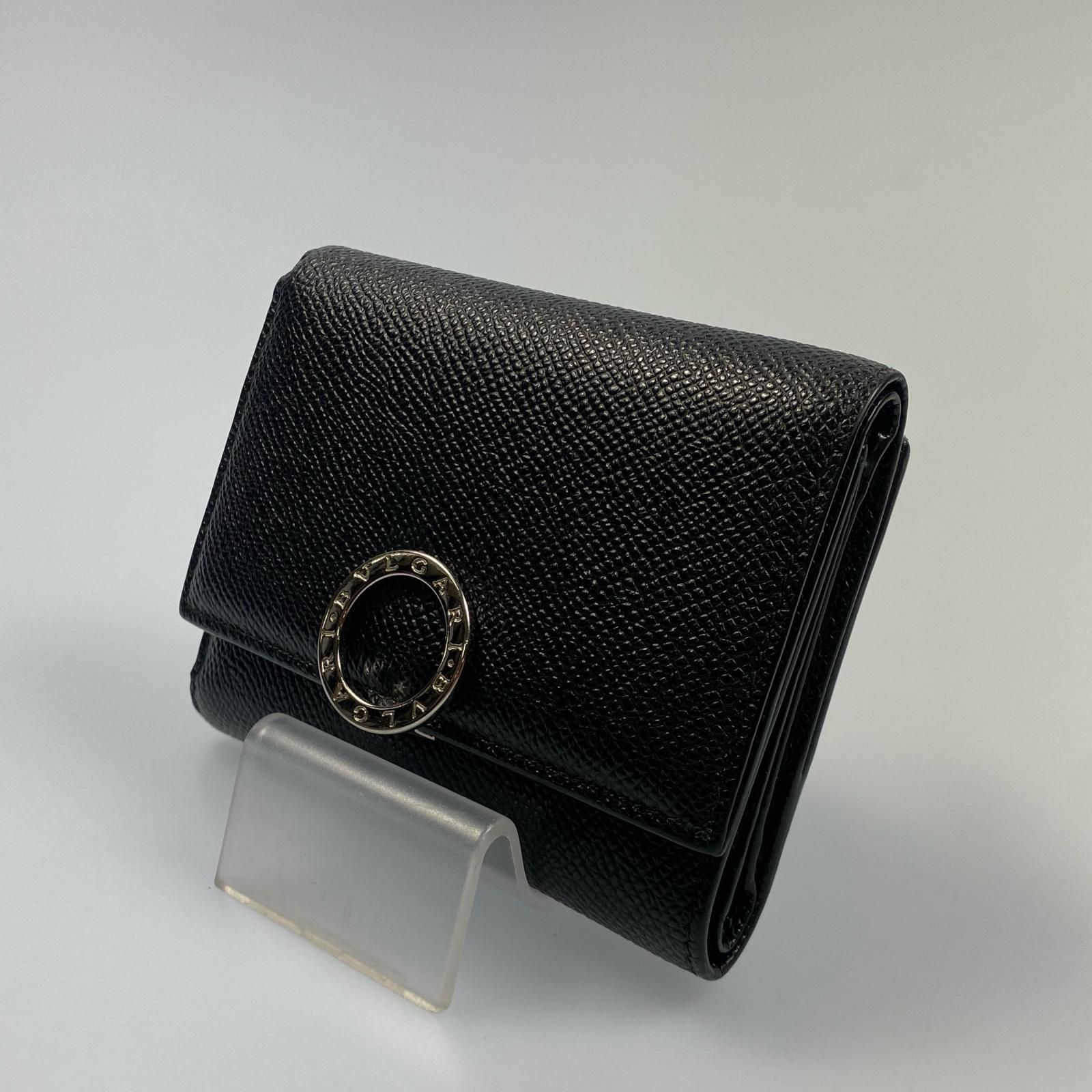姫路東店】 中古 BVLGARI | ブルガリ 三つ折り財布 ロゴクリップ  