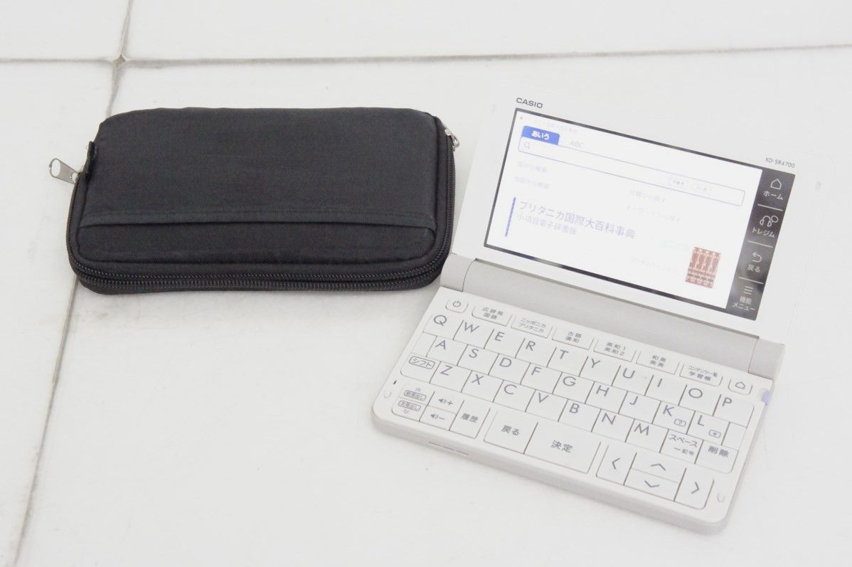美品 CASIO カシオ 電子辞書 XD-SR4700 高校生モデル 英語強化 EX-word