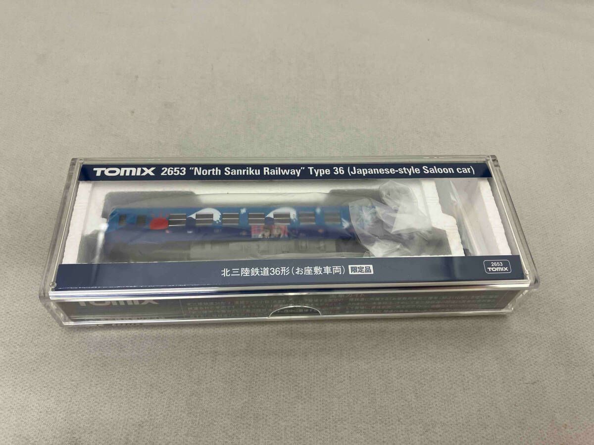 TOMIX Nゲージ 2653 [限定]北三陸鉄道 36形 (お座敷車両) Nゲージ TOMIX 2653 北三陸鉄道 36形 (お座敷車両) 展示用