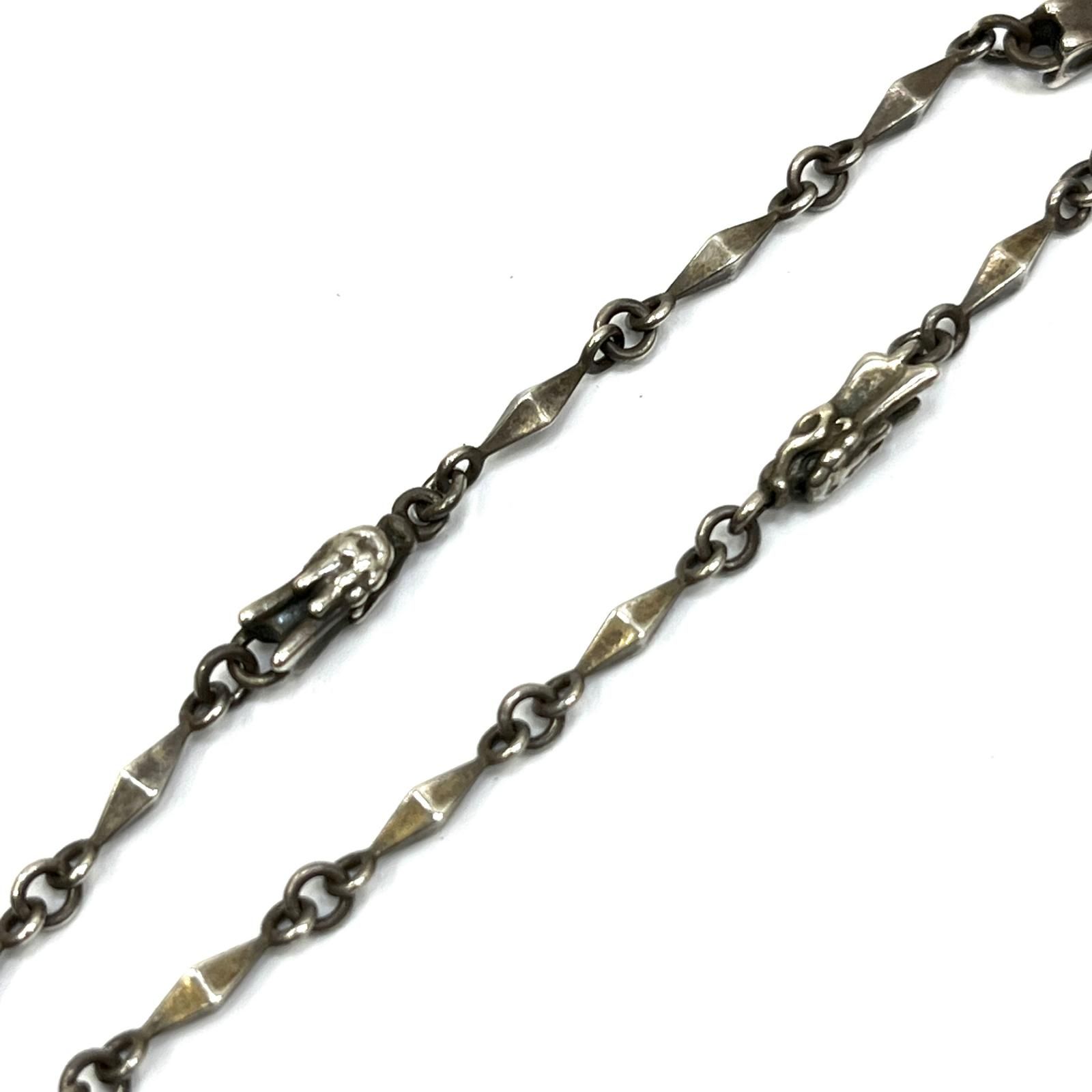 加古川店 Bloody Mary | ブラッディマリー ネックレス ダンス 舞竜 チェーン シルバー 134