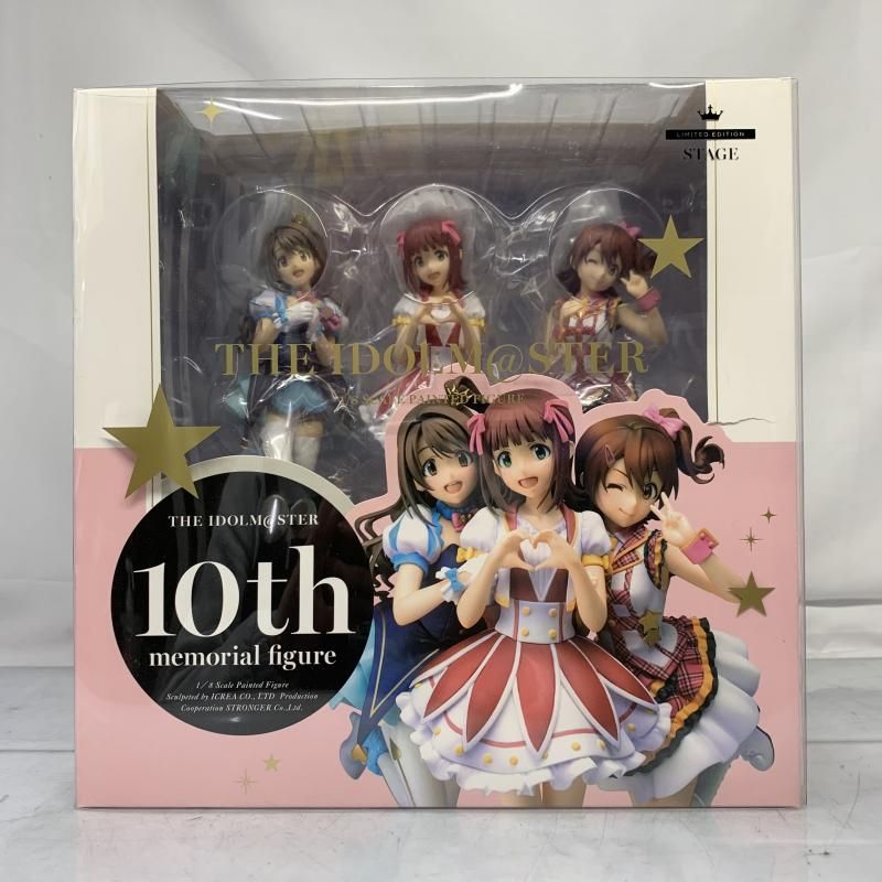 【中古】ｹｰｽ割れ)ｱｲﾄﾞﾙﾏｽﾀｰ10thﾒﾓﾘｱﾙﾌｨｷﾞｭｱ 1/8ｽｹｰﾙ ABSu0026PVC 塗装済み完成品ﾌｨｷﾞｭｱ ANIPLEX+限定特典 ｽﾃｰｼﾞ台座ﾊﾟｰﾂ付属[91]
