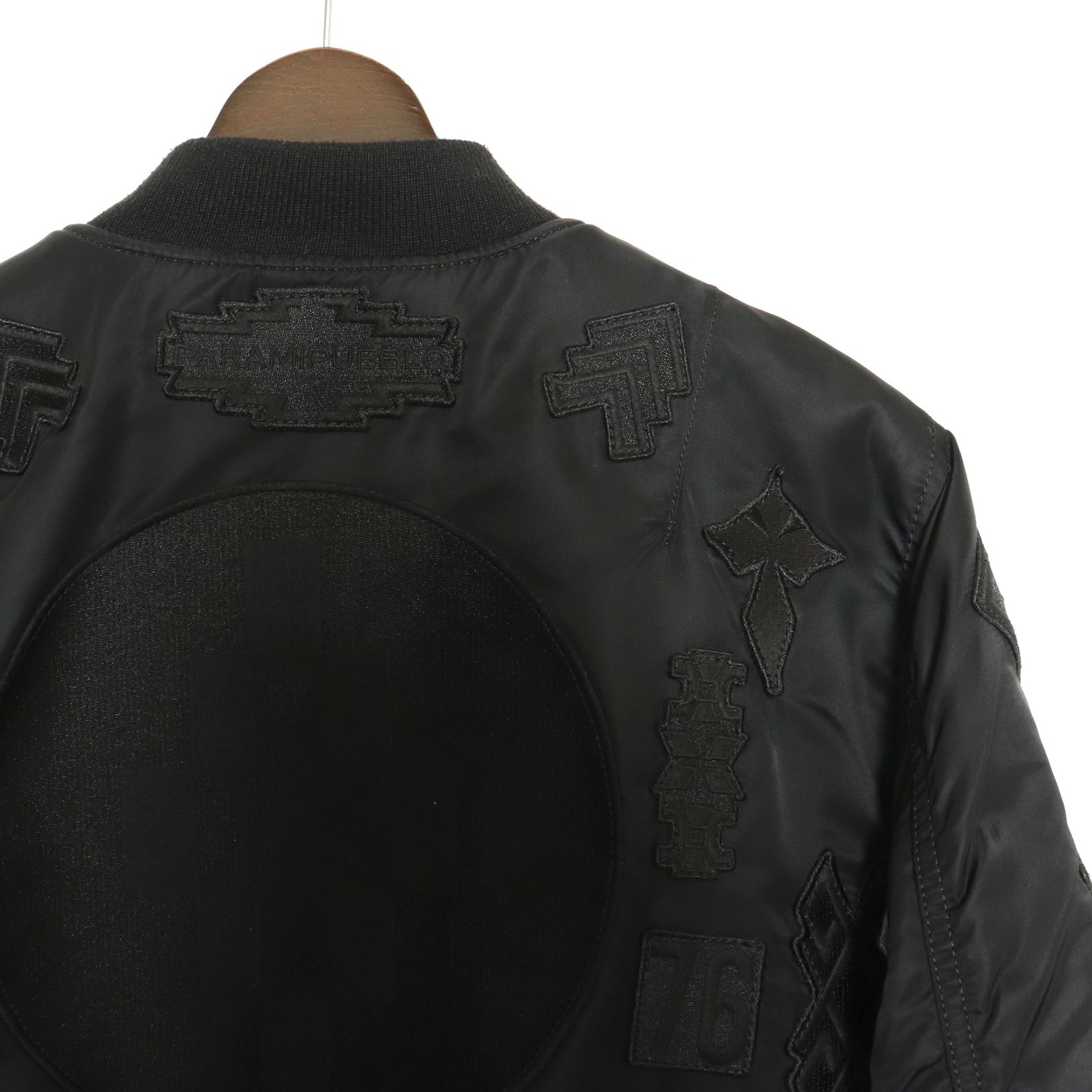MARCELO BURLON ALPHA ワッペン ボンバージャケット MA-1