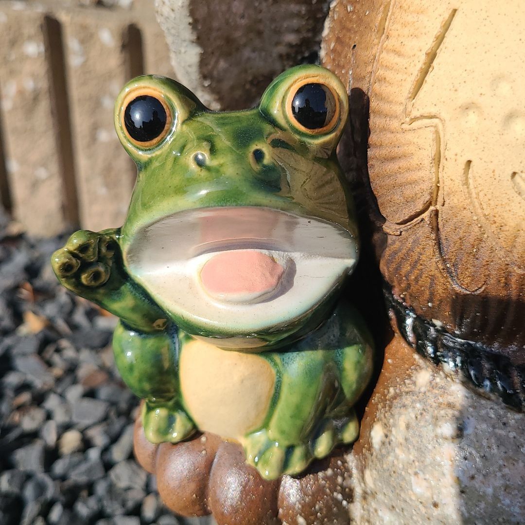 チョーチョー縁起物❗信楽焼ふくろう持狸 高さ64cm 【公式通販】