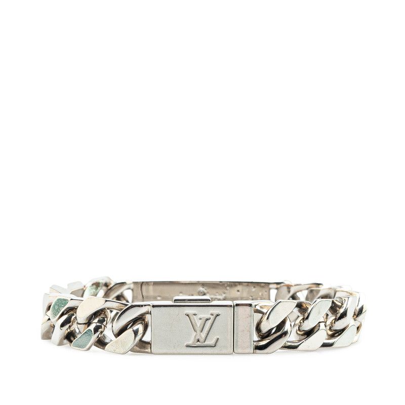 ルイ ヴィトン モノグラム チェーン ブレスレット M00269 シルバー