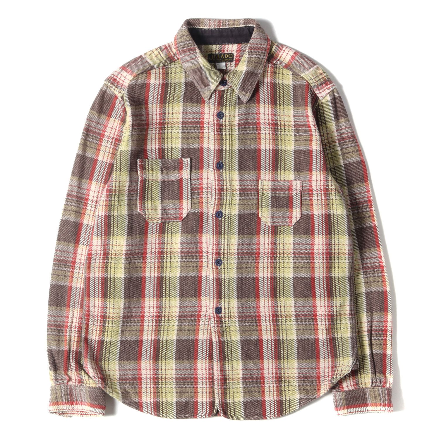 ジェラード ネルシャツ サイズ16 チェック柄 楽天市場】JELADO
