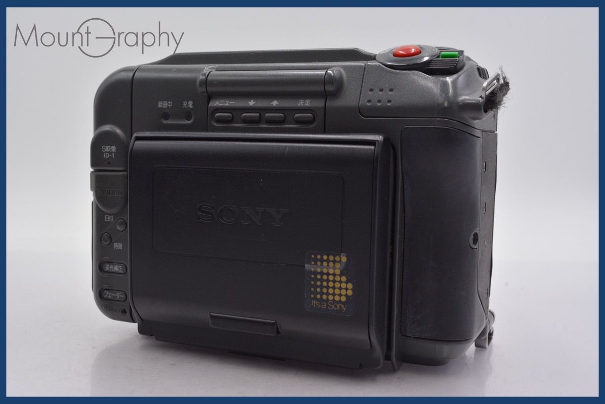  上 ソニー SONY CCD SC 55 20 x バッテリーx 2 充電器 取扱説明書付属 同梱可 mj 5604 ビデオカメラ本体 ビデオカメラ