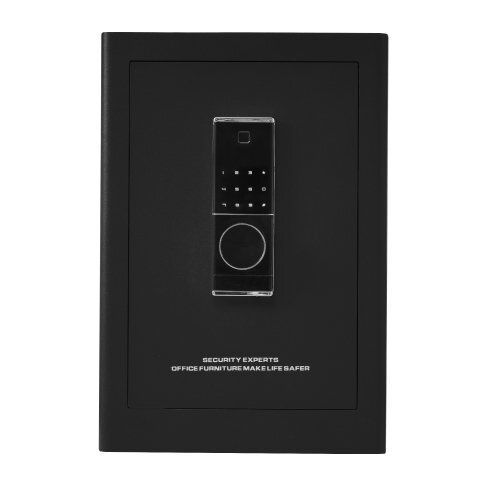 金庫59.5L指紋認証 防金庫大型金庫緊急電池ボックス付きアラーム機能付き