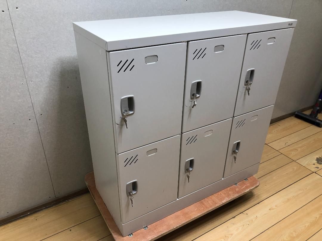 PULS プラス　6人用ロッカー　シリンダー錠　250423-4 PULS プラス6人用ロッカーシリンダー錠250423-4