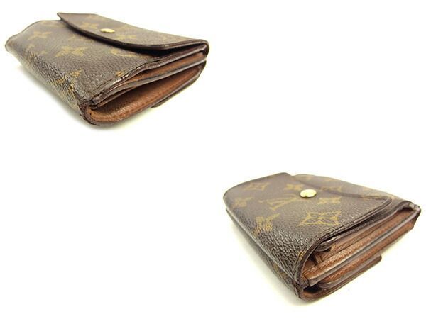 極美品！！ルイヴィトン　モノグラムポルトモネビエ 三つ折り財布 Wホック財布 楽天市場】【財布】LOUIS VUITTON ルイ ヴィトン モノグラム