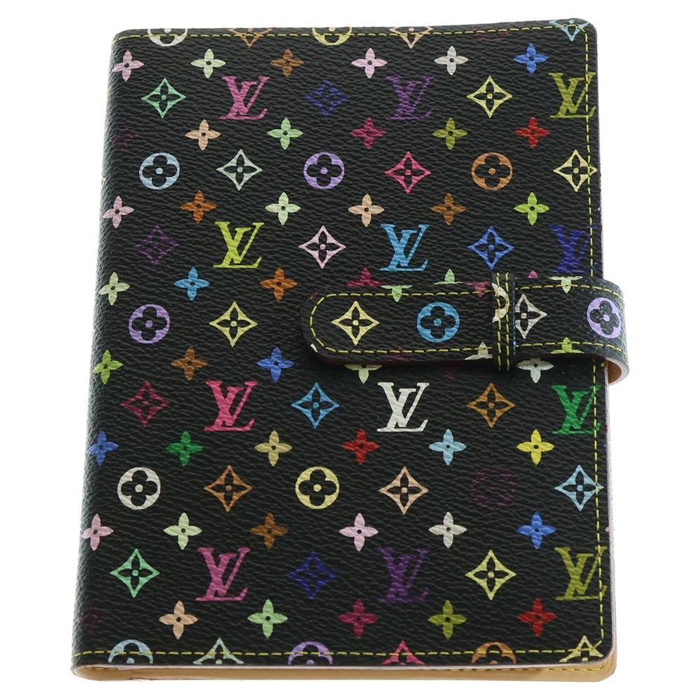 LOUIS VUITTON ルイヴィトン アジェンダ マルチ モノグラム 手帳カバー ブラック