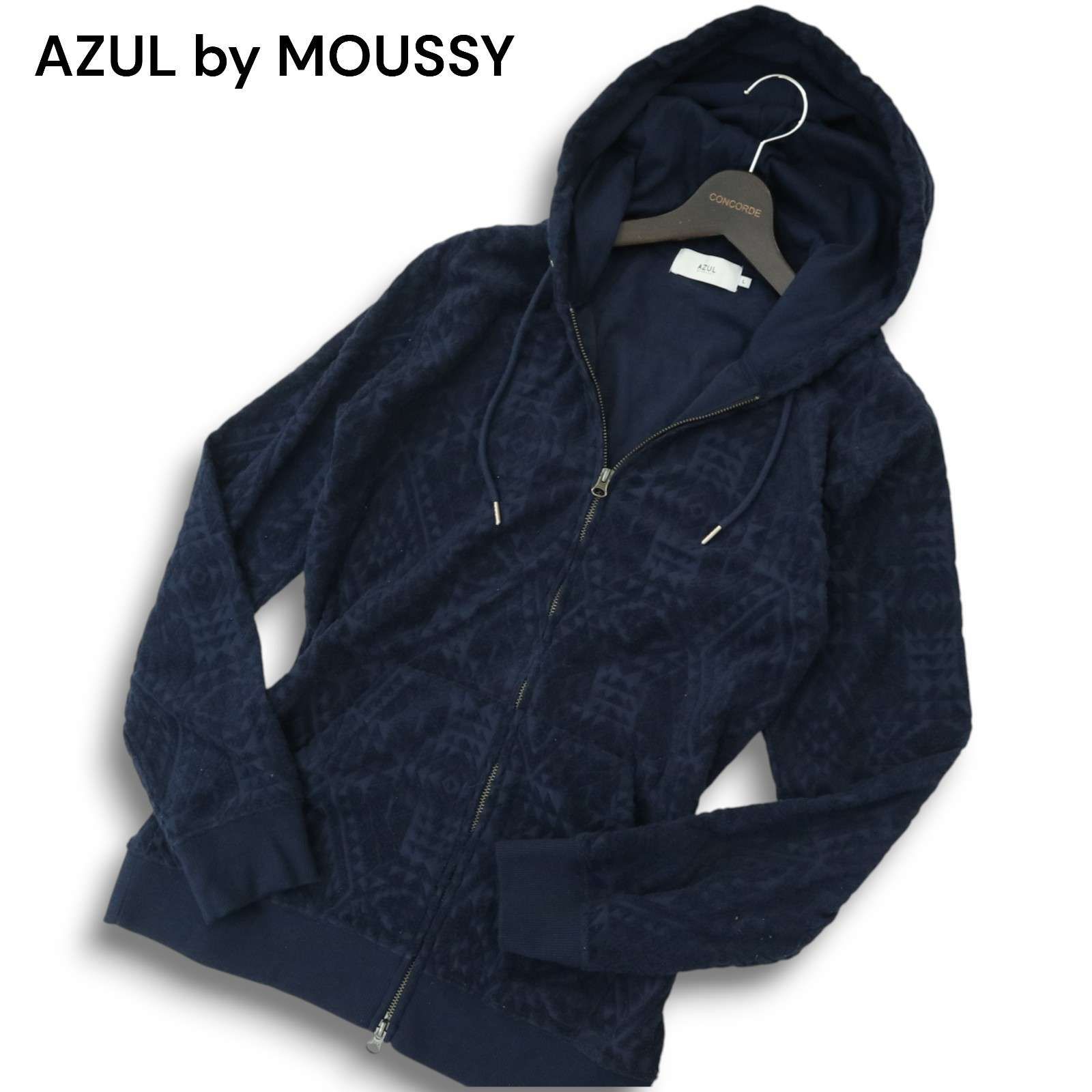 AZUL by MOUSSY アズール マウジー 通年 PILE JACQUARD PARKA 