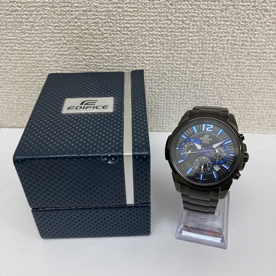 CASIO EFR-535BKJ クロノグラフ 黒IP✨移動中✨ GA-2100VB-1AJF | CASIO