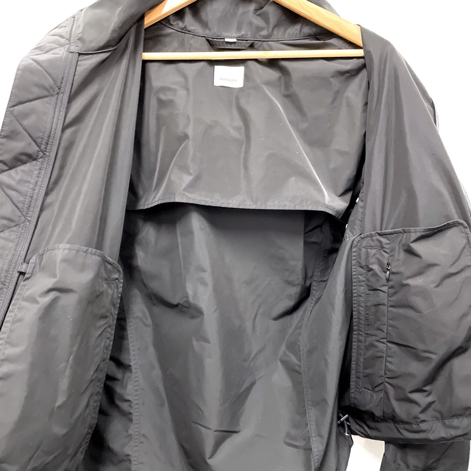 Burberry バーバリー ナイロン ジャケット フロントWファスナー 