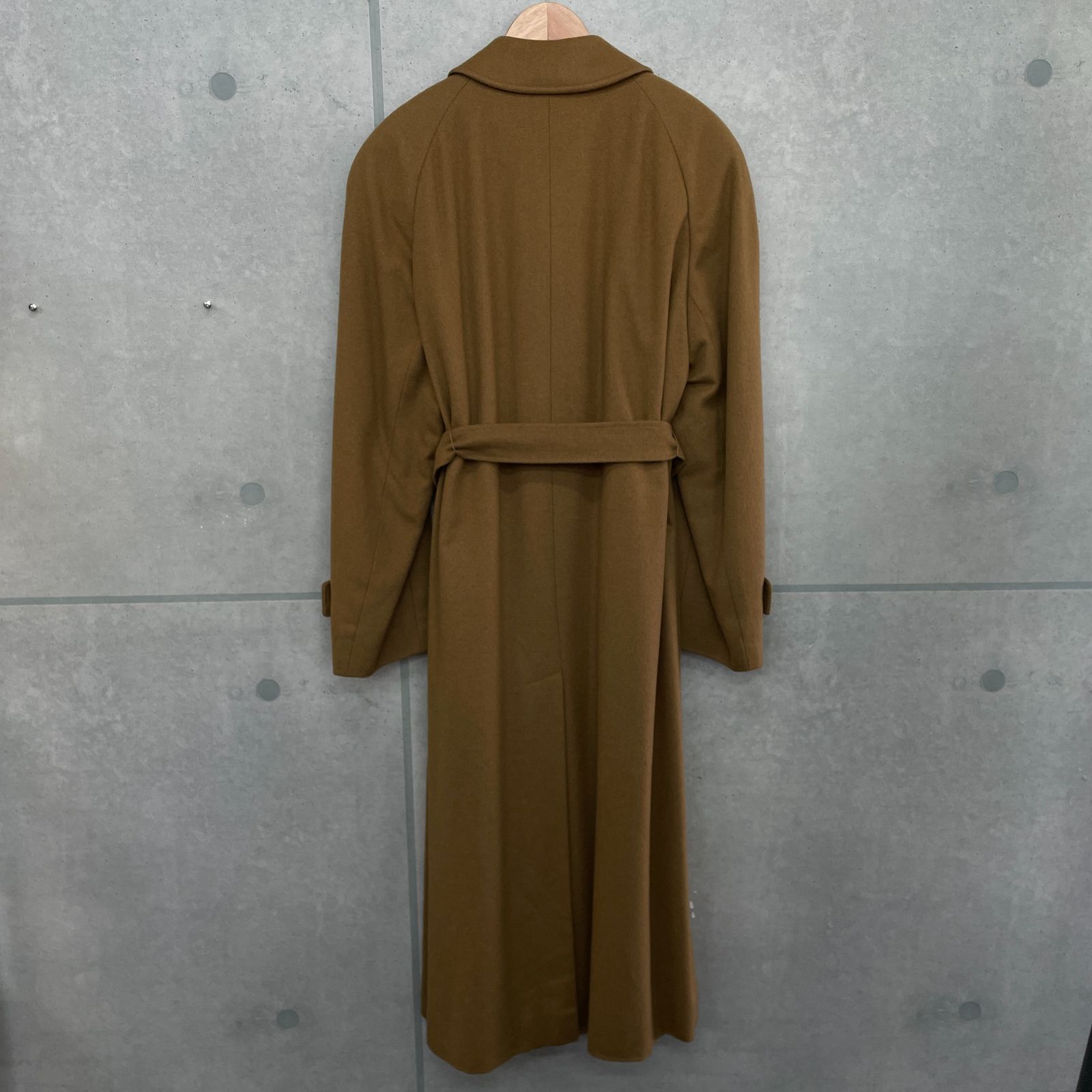 アクアスキュータム Aquascutum トップ カシミヤ100％ ロングコート