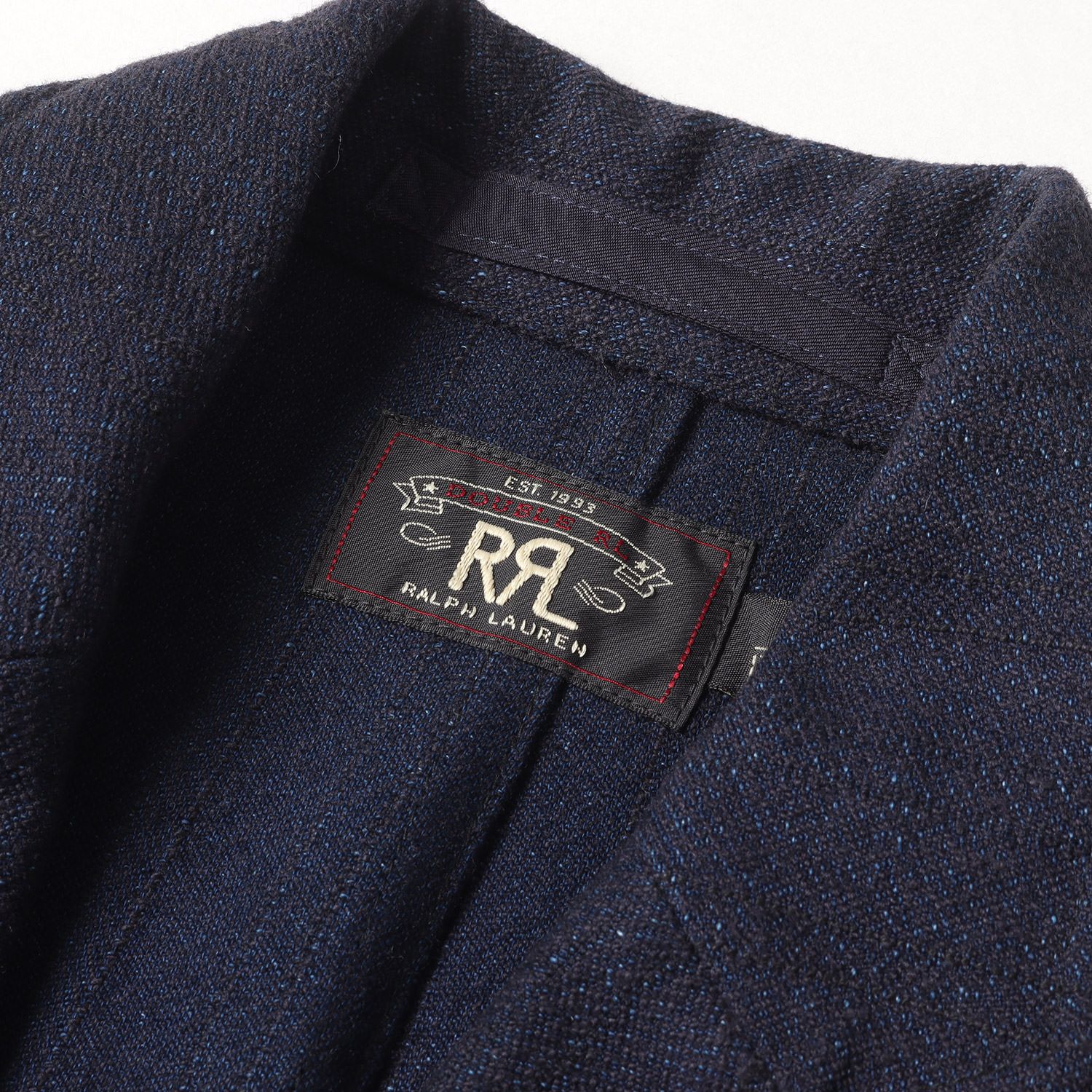 ダブルアールエル　RRL ヴィンテージ加工　テーラードジャケット インディゴ　S RRL - 【美品】 RRL / ダブルアールエル | コットン ダメージ