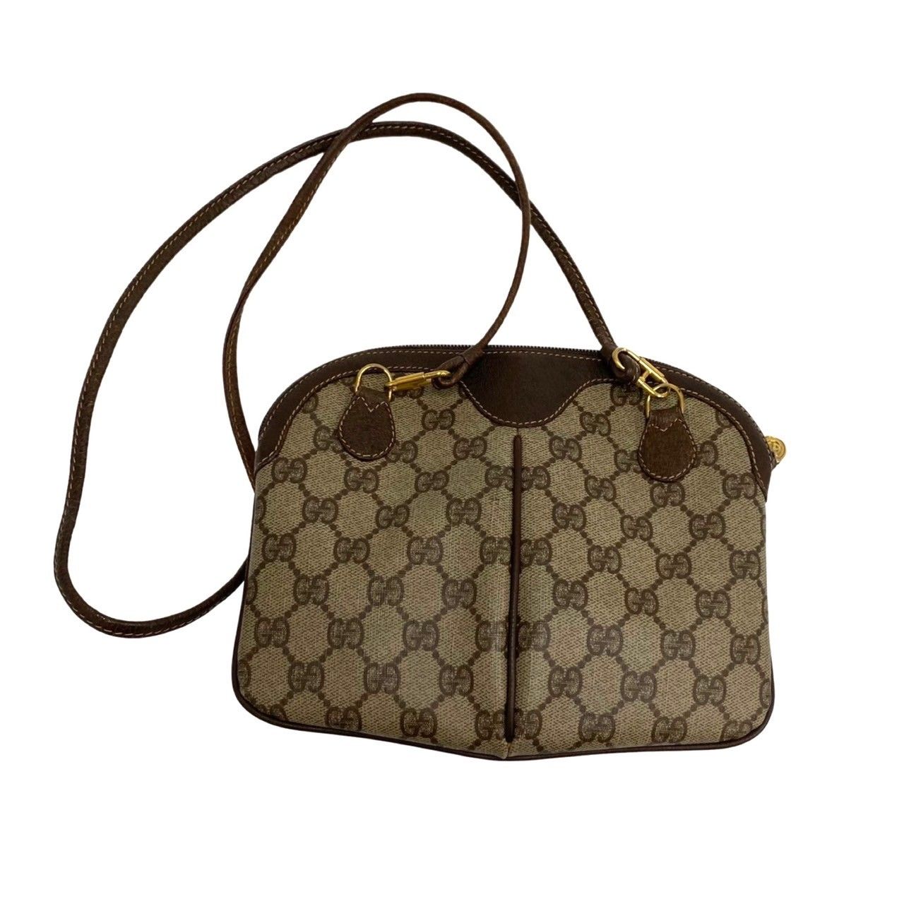 ほぼ未使用 GUCCI オールドグッチ グッチ ヴィンテージ シェリーライン 