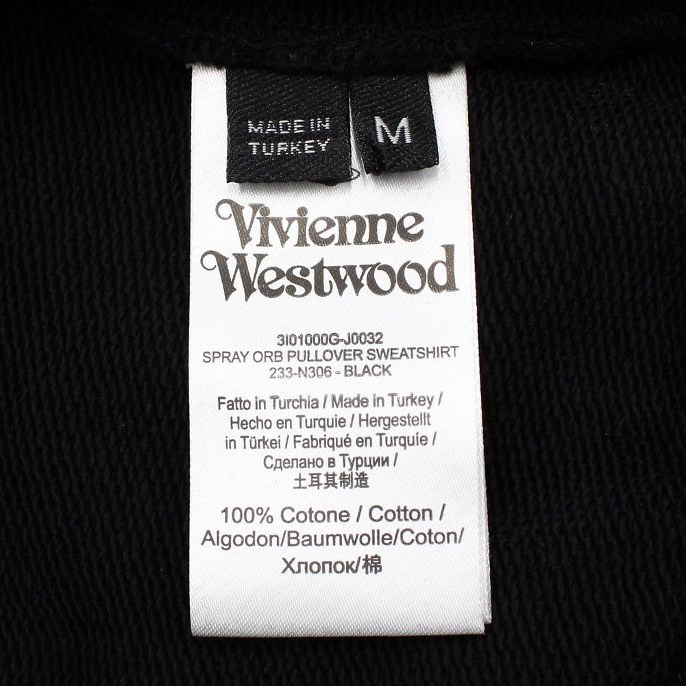 VIVIENNE WESTWOOD パーカー 3I01000G J0032 N306 SPRAY ORB ヴィヴィアンウエストウッド パーカー スプレー オーブ プリント