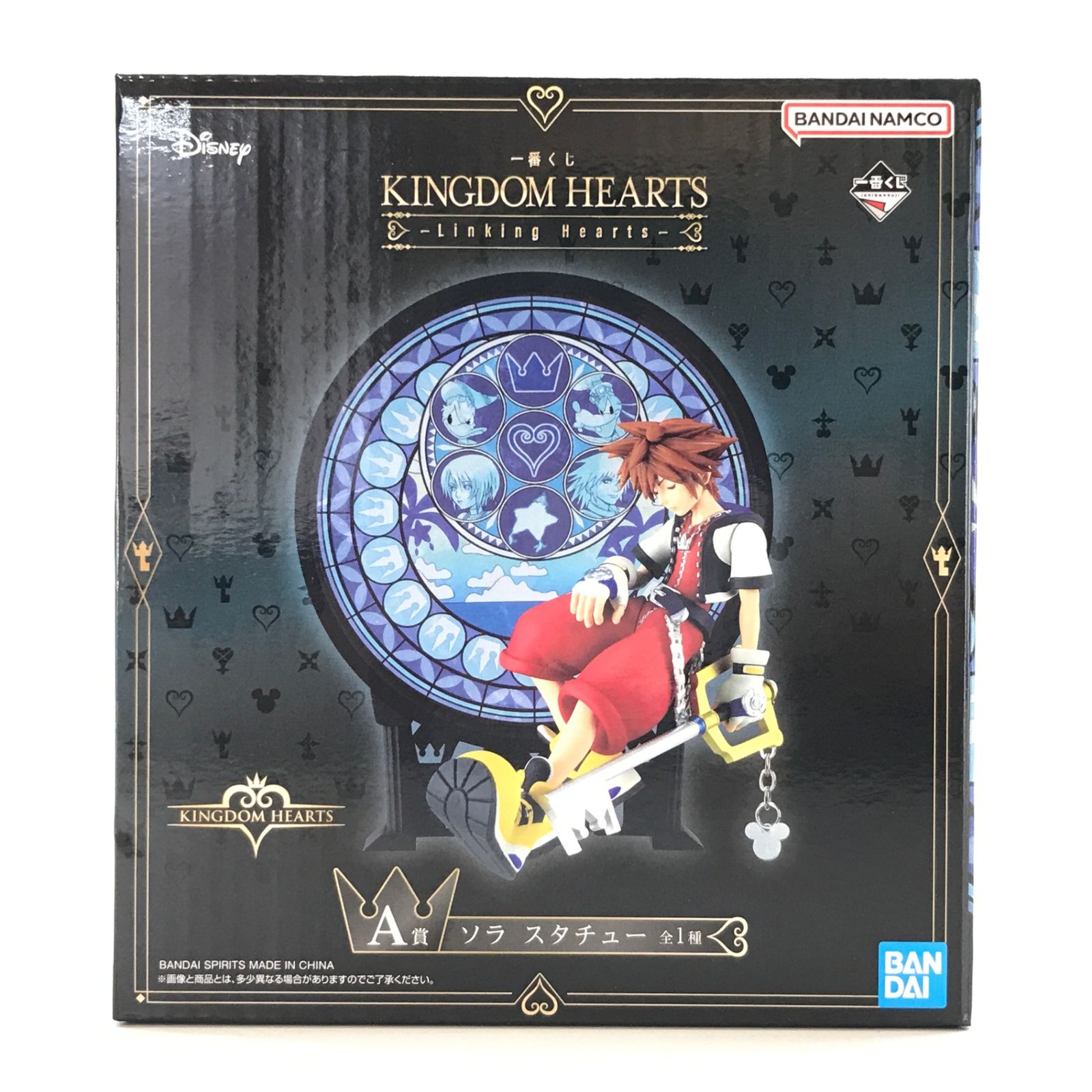 キングダムハーツ ソラ フィギュア　一番くじ 一番くじ キングダムハーツ A賞 ソラ＆ロクサス スタチュー ソラ