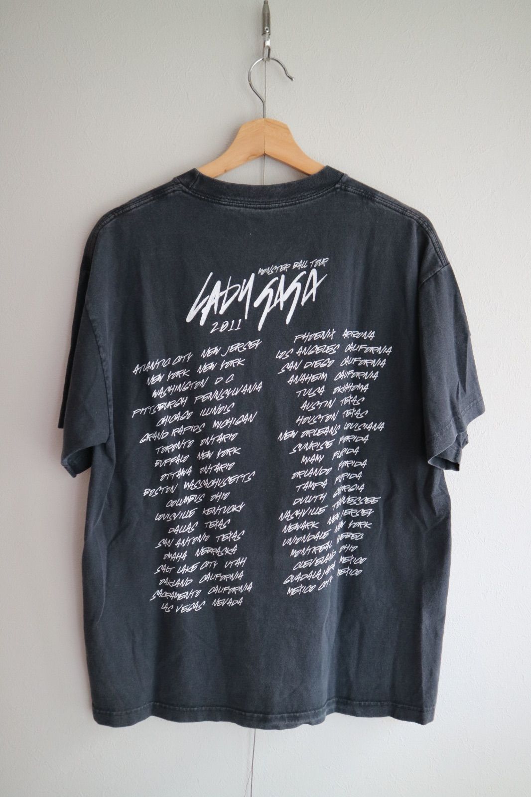 00s LADY GAGA BORN THIS WAY ツアー Tシャツ レディーガガ