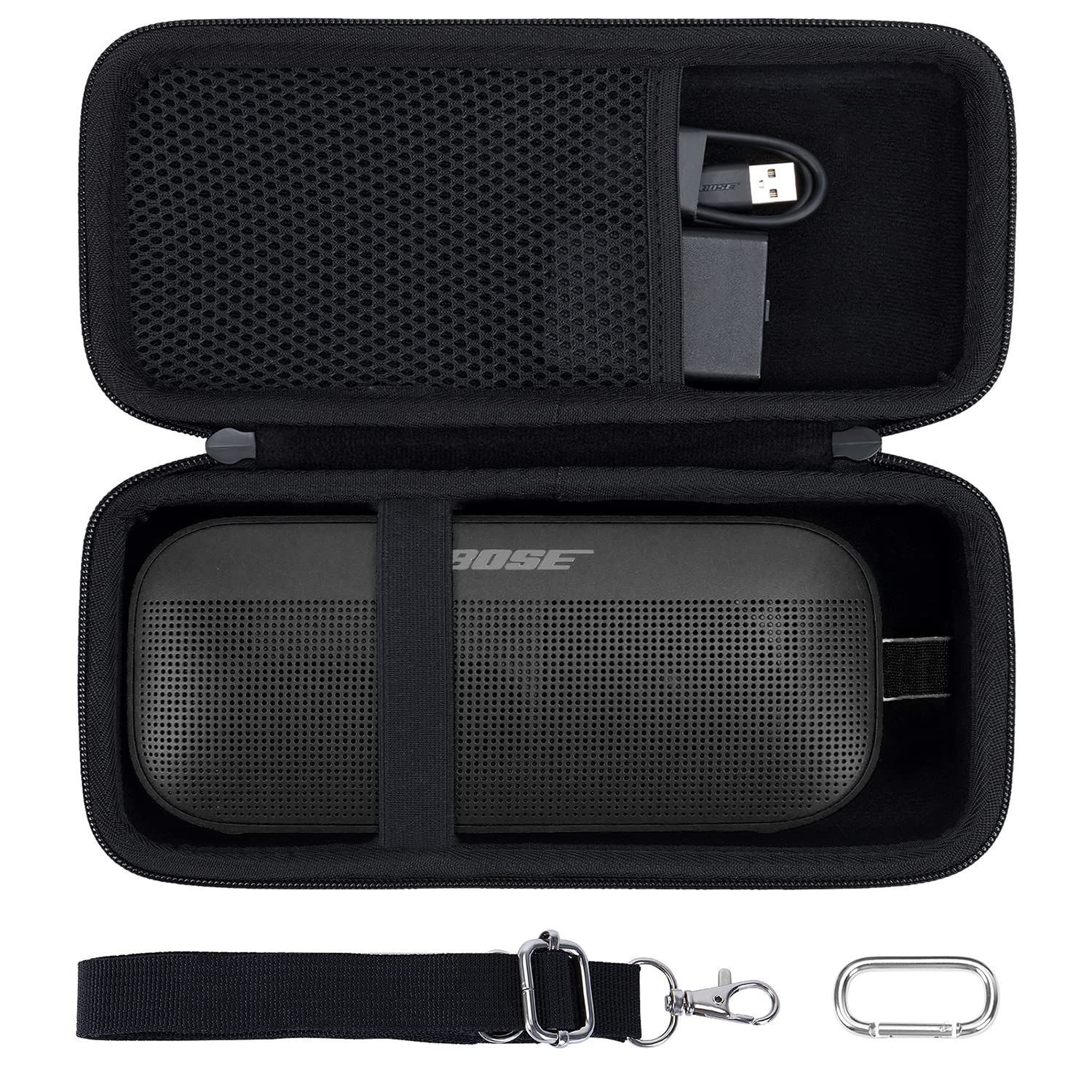 BOSE ワイヤレスポータブルスピーカー ブラック SoundLink Flex Bluetooth speaker