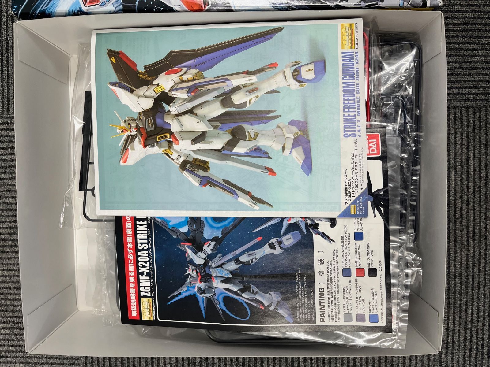 MG 1/100 ストライクフリーダムガンダム 大河原邦男展Ver. プラモデル Amazon | MG 1/100 ストライクフリーダムガンダム メカニック