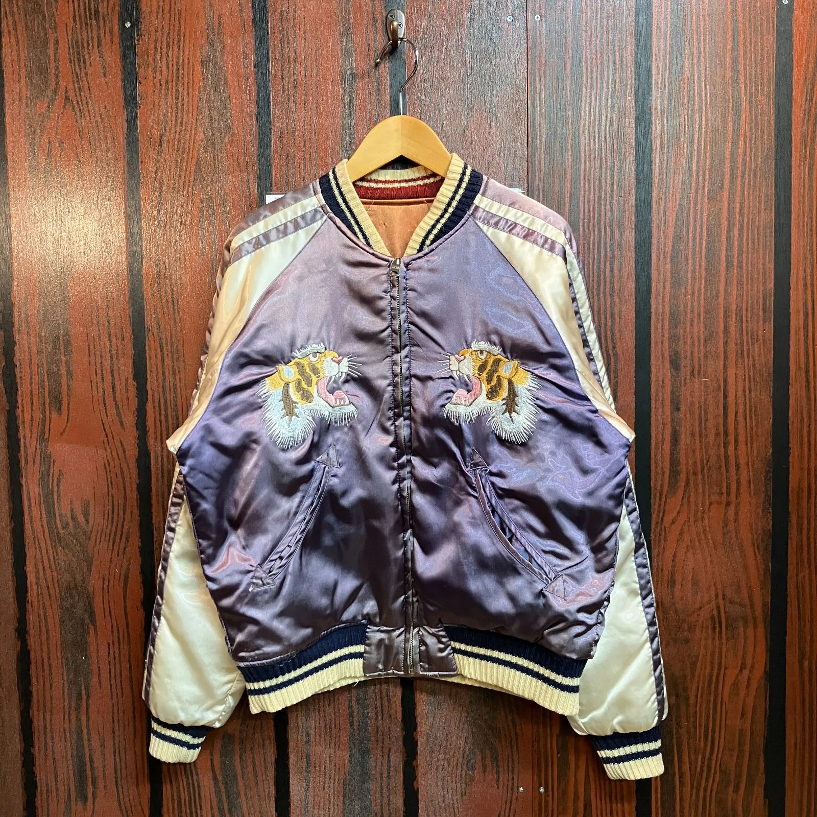 [希少] ヴィンテージ 90s SUGAR CANE シュガーケーン スカジャン 希少] ヴィンテージ 90s SUGAR CANE シュガーケーン スカジャン