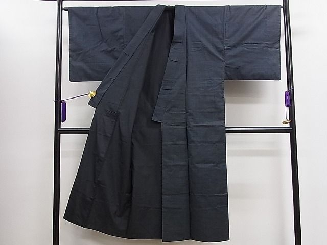 平和屋着物○男性 本場大島紬 アンサンブル 100亀甲 総詰め 正絹 逸品