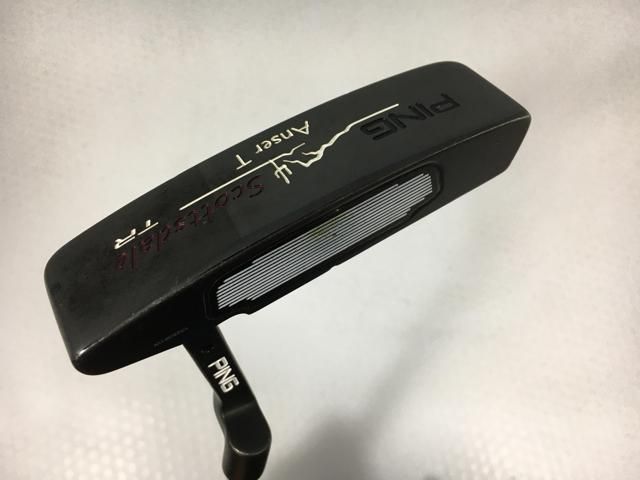 返品OK ゴルフクラブ ピン スコッツデール TR アンサーT 調整機能付き オリジナルスチール パター